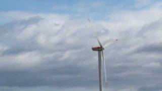 preview picture of video '風力発電　鳥取県北栄町　北条砂丘風力発電所'