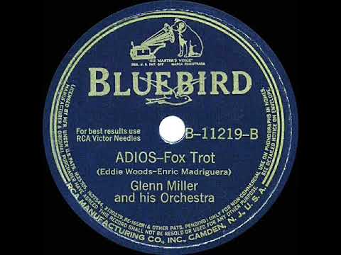 1941 HITS ARCHIVE: Adios - Glenn Miller (instrumental)