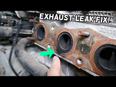 HYUNDAI SANTA FE COMMON EXHAUST LEAK FIX