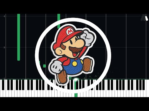 Prisma Museum - Paper Mario: Color Splash - Easy Piano Tutorial