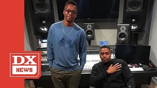 Nas &amp; Lupe Fiasco Post Up In The Studio