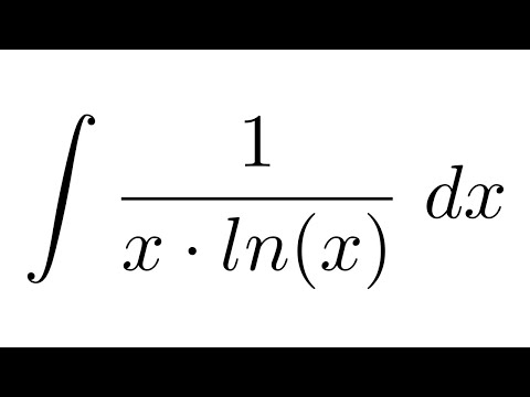<h1 class=title>Integral of 1/(x*ln(x)) (substitution)</h1>