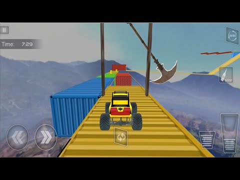 Impossible Monster Truck Racing #3 - Car Games Android Gameplay HD