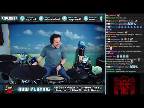 (The8BitDrummer) | KEYGEN CHURCH - Tenebre Rosso Sangue (ULTRAKILL P-2 Theme #1)