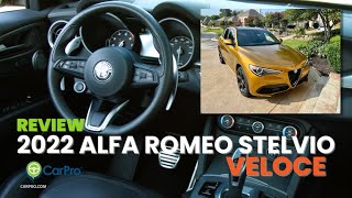 2022 Alfa Romeo Stelvio Veloce Review and Test Drive