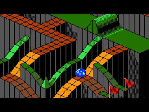 Marble Madness (NES) Playthrough