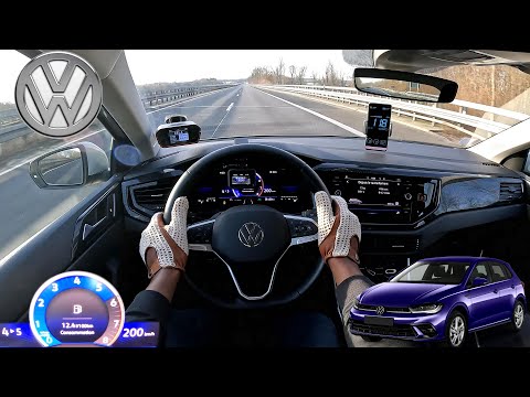 2022 Volkswagen Polo [1.0 TSI 95] TOP SPEED AUTOBAHN DRIVE POV