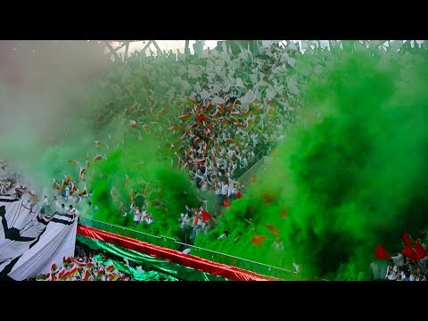 Oprawa Legii przed meczem Legia Warszawa - Lech Poznań