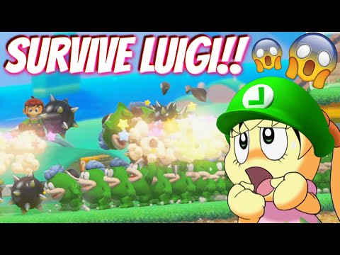 Let's play Mario Maker 2 Survive Luigi !!!! #115