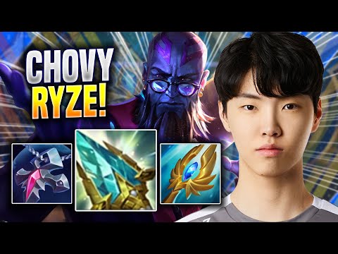 CHOVY IS SO CLEAN WITH RYZE! - GEN Chovy Plays Ryze MID vs Kassadin! | Season 2023