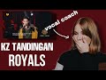 Vocal Coach reacts to KZ Tandingan -“Royals