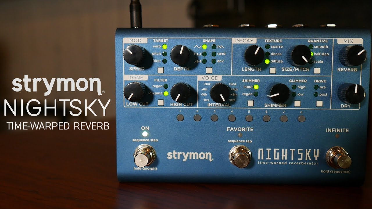 NightSky Experimental Reverb - Strymon NightSky Experimental Reverb - Strymon
