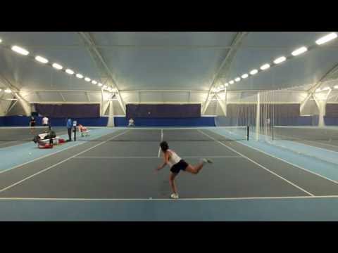 Constandena Nicoloau US College Tennis Smart Video