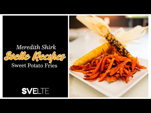⁠Quick & Easy Sweet Potato Fries Recipe - Svelte...