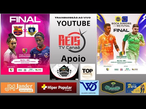 FINAIS TAÇA CIDADE DE FUTSAL FEMININO E MASCULINO 2025