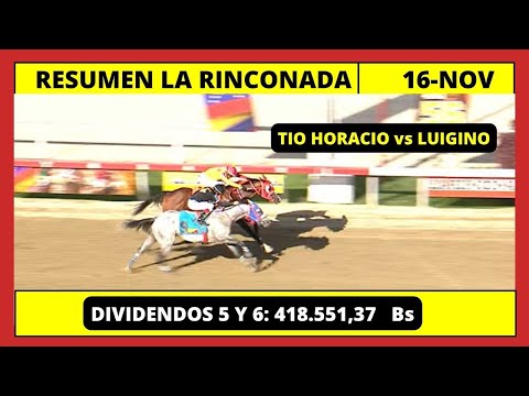 RESUMEN COMPLETO👉LA RINCONADA INH HOY DOMINGO 16 DE NOVIEMBRE DE 2025