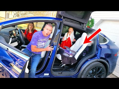 Road Trip in Tesla! We Forgot Trinity!!!