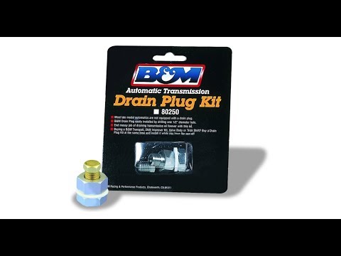B&M Transmission Pan Drain Plug Update - Review