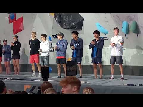 IFSC boulder finals u20