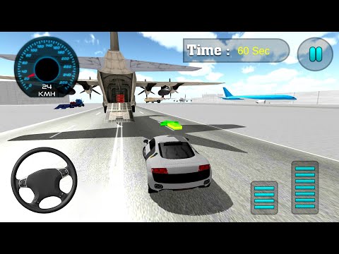Airplane Car Transporter Drive 2018 - Trailer Truck Transport Simulator - Android Gameplay