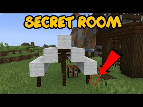 The secret room in Pillager Outpost Camp - P5