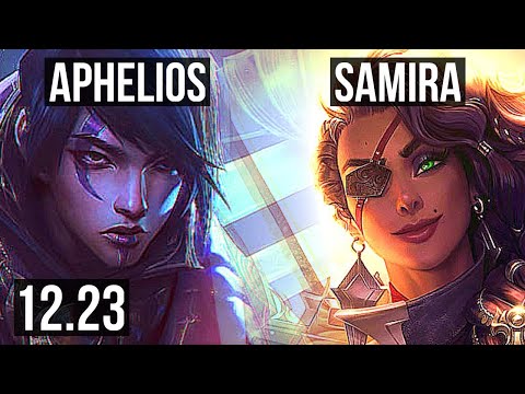 APHELIOS & Karma vs SAMIRA & Zyra (ADC) | Quadra, 12/1/1, Legendary | KR Master | 12.23