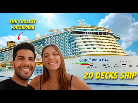 A WEEK ON THE COSTA TOSCANA CRUISE SHIP | exploring the Mediterranean Sea
