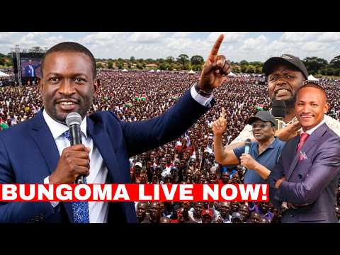 Live ! Sifuna Mega Rally in Bungoma ahead of his Big Announcement.