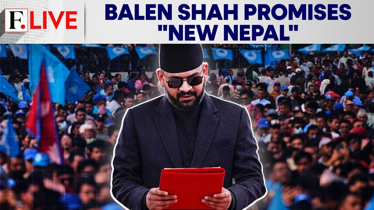 Nepal's New PM Balendra Shah Takes Charge After Landslide Election Win | Firstpost Live | N18G