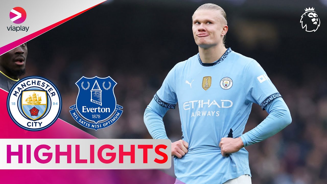 HAALAND VERZUIMT CITY EEN KERSTCADEAU TE GEVEN...🥶😱 | Man City - Everton | Premier League 24/25