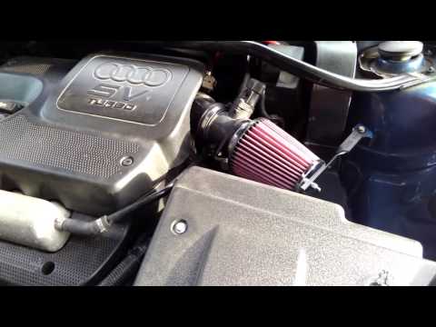 Audi TT mk1(2000) 1.8T 180hp K&S cone air filter