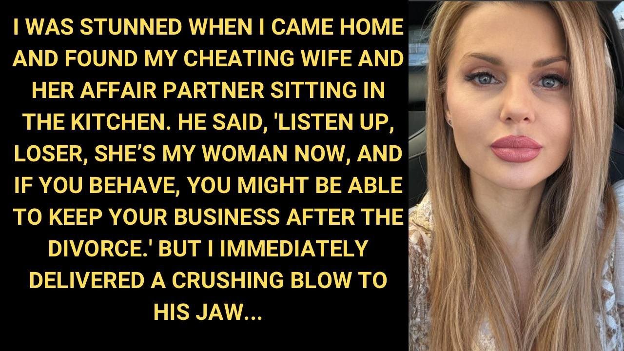 I Was Stunned When I Came Home And Found My CHEATING Wife And Her Affair Partner Sitting In The...