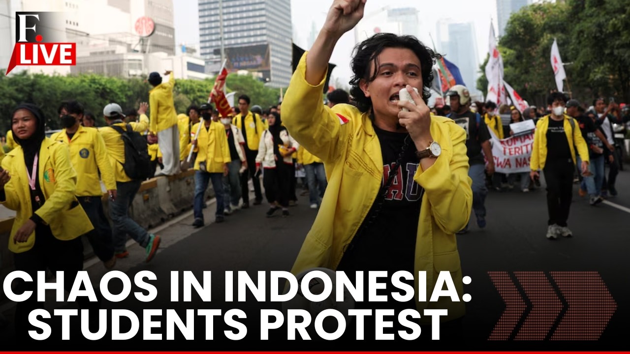 Indonesian Students Protest LIVE: Thousands of Students Protest Government Policies in Indonesia