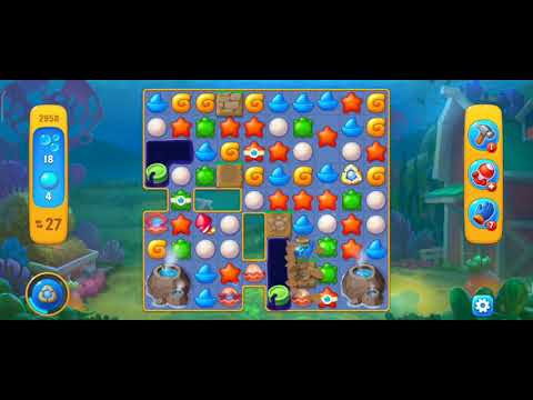 fishdom level number 2958 solution