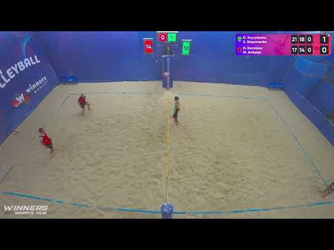 19:50 D. Svyrydenko / S. Stepanenko - D. Korobkov / M. Anhelov 11.12.2022 | Winners Beach Volleyball