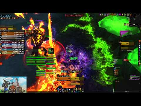 Antorus Mythic Felhounds of Sargeras Resto Druid Pov