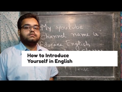 How to Introduce Yourself in English Language