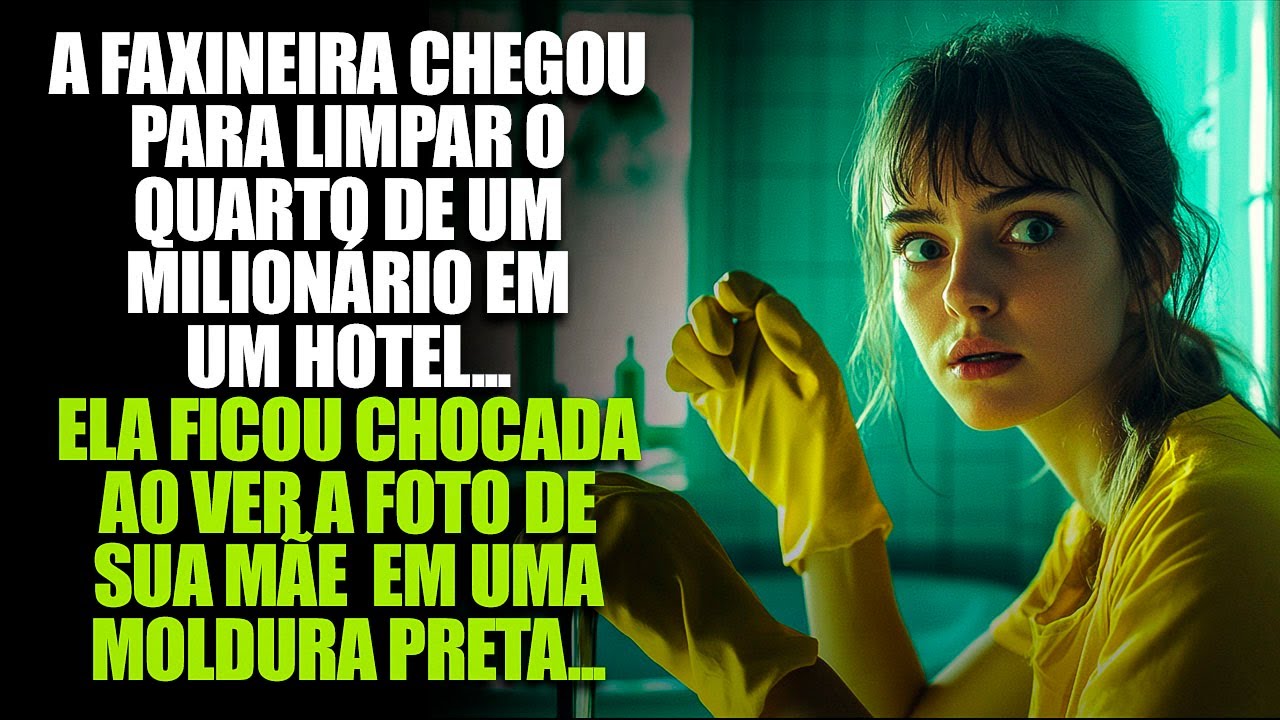A FAXINEIRA CHEGOU PARA LIMPAR O QUARTO DE UM MILIONÁRIO... FICOU IMPACTADA AO VER...