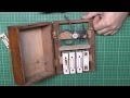 Small Wooden Fusebox With 4 Ceramic Fuses Neutral Terminal Modification