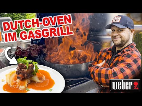Dutch oven on a gas grill? We'll show you how! #weber #bbq