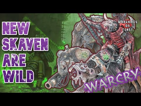 SKAVEN Got Some AMAZING New Toys! | Warcry
