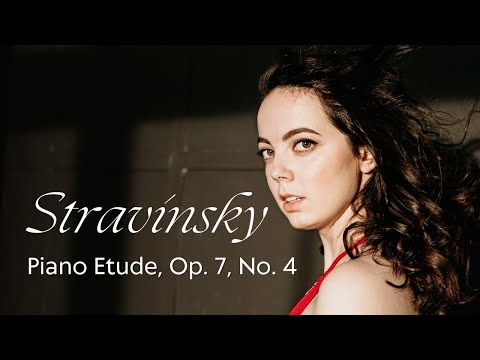Stravinsky. Piano Etude, Op. 7, No. 4