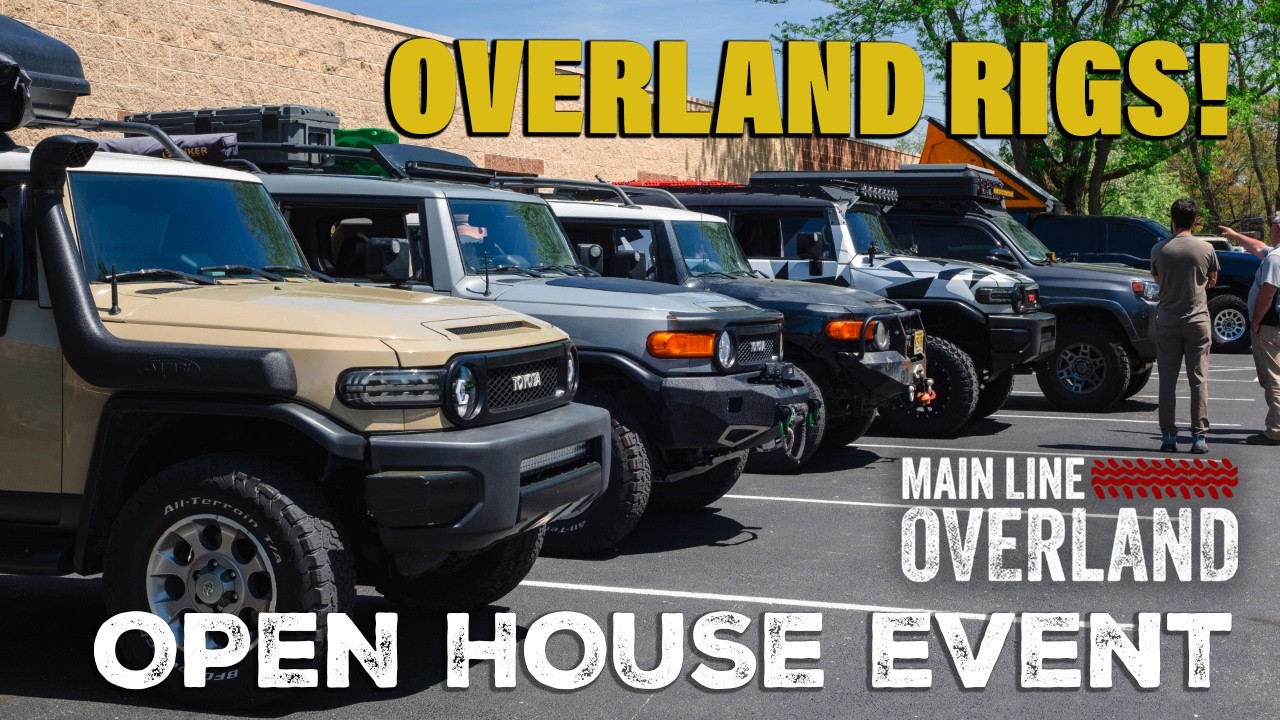 Overland Rig meet up! Main Line Overland Open house event recap
