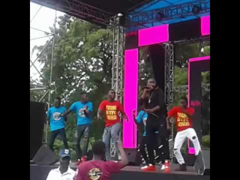 Mc HypeMaster Alemba with Exodus Hype Movers at Groove Tour Mombasa 2016
