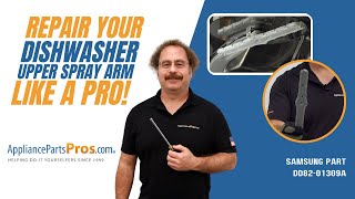 How to Replace Samsung Dishwasher Upper Spray Arm DD82-01309A