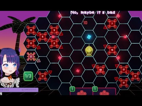 【HexBlast】本日リリース！ローグライク×デッキビルダーの新作ゲームやるお！（2025/07/31）」のコピー
