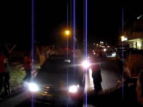 VfB Neckarrems - Empfang der Meistermannschaft vor dem Ochsen: Auto-Corso 1