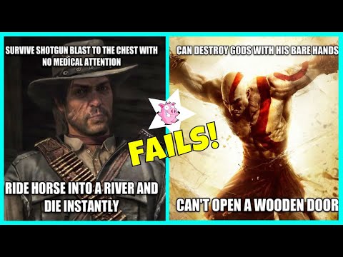 Hilarious Examples Of Video Game Logic Fails Video