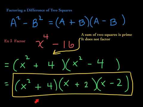 Factoring Binomials | Algebra