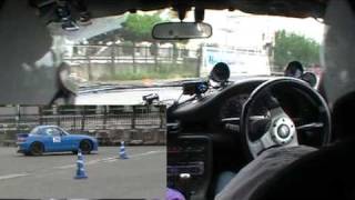 preview picture of video 'Gymkhana Cappuccino 2009.07.12 Hiratsuka AM OnBoard'